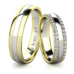 Snubní prsteny - Jiskřivý JUPITER